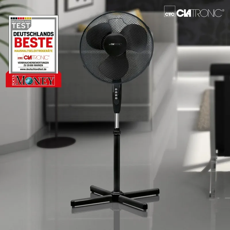 Напольный вентилятор Clatronic VL 3603 S Black